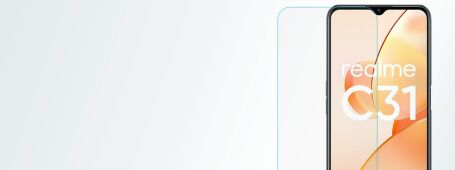 Realme C31 screen protectors