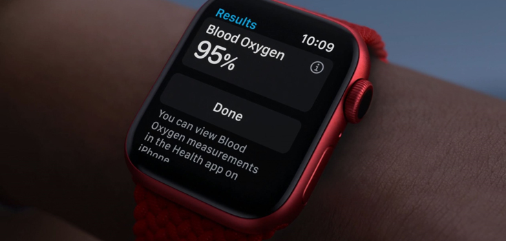 Apple Watch Saturatiemeter