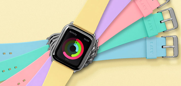 LAUT Huex Pastels Apple Watch Bandje Flexibel TPU